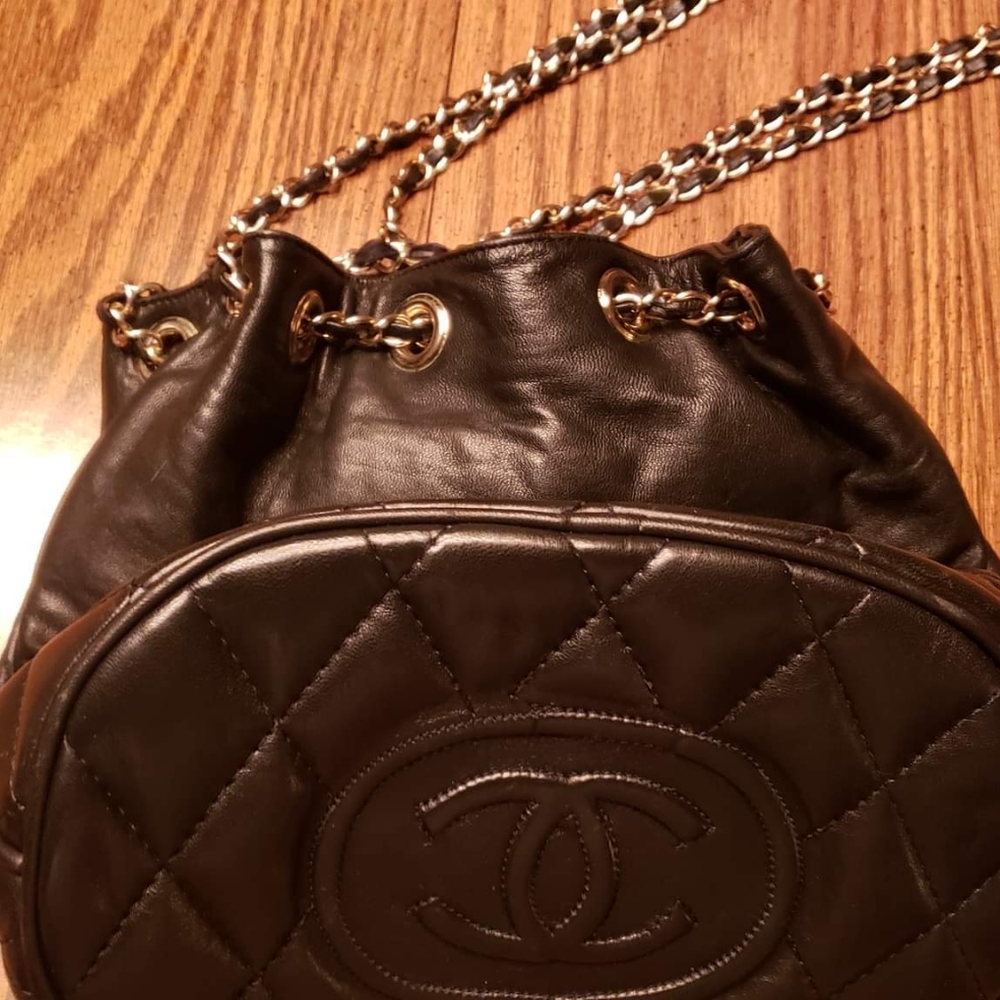 Vintage Chanel Bucket Purse